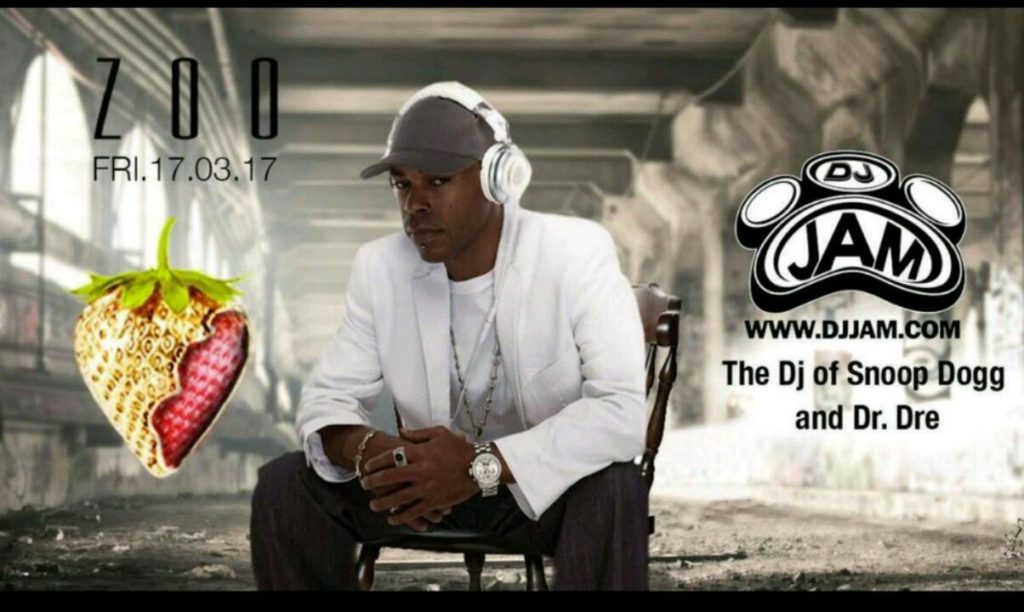 Dj Jam at Club Zoo’s “Sugar RnB” in Cypress (Greece Island) March 17th 2017